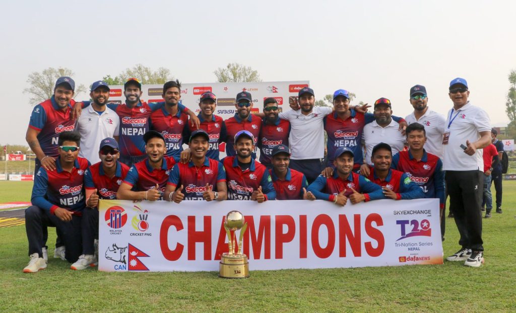 cricket nepal win
