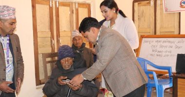 Guru bhattrai Galyang health camp