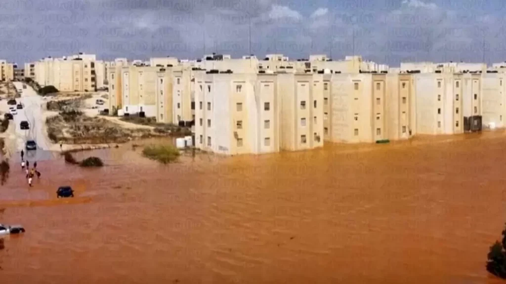 flooded libiya